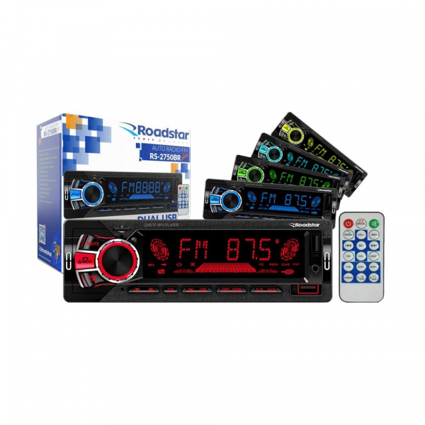 Auto Rádio FM RS 2751BR Plus Roadstar na Soltek