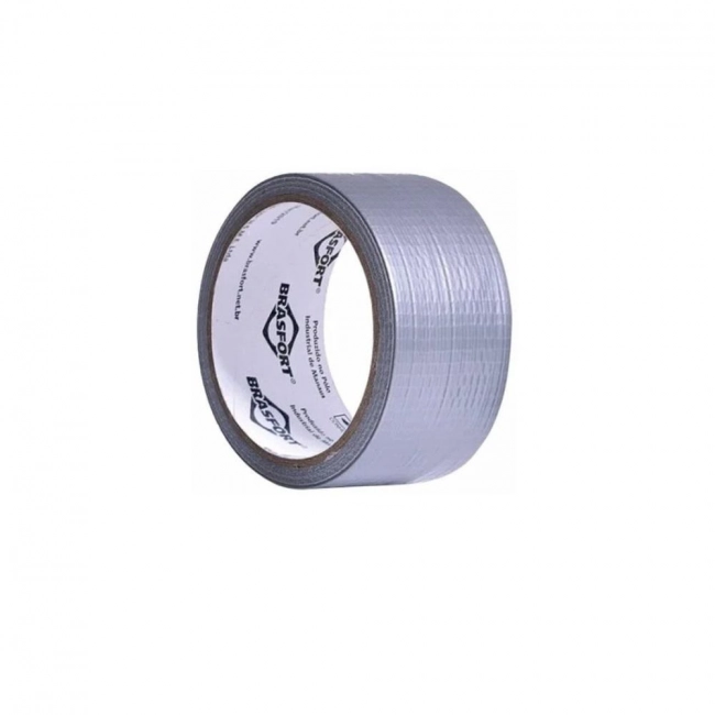 Fita Multiuso Silver Tape 48MM x 10M Brasfort