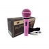 Microfone Profissional Com Fio SM58 P4 Rosa LeSon