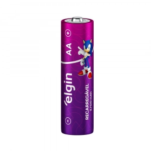 Pilha Recarregável AA 2700 mAh Cartela com 2 Elgin