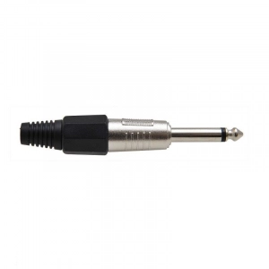 Plug P10 Mono Metal Preto