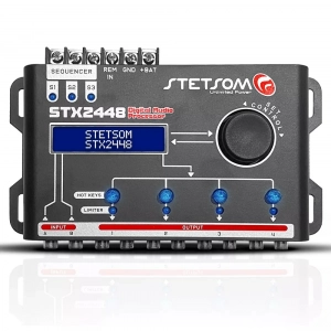 Processador de Audio STX2448 Stetsom